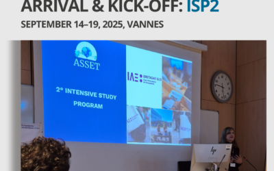 ASSET ISP 2025: A Week of European Collaboration and Sustainability Education in Vannes, France