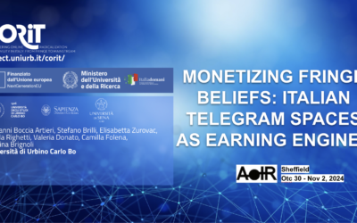 Monetizing fringe beliefs: italian telegram spaces as earning engines // AoIR 2024