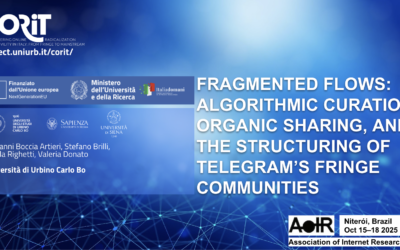 FRAGMENTED FLOWS: ALGORITHMIC CURATION, ORGANIC SHARING, AND THE STRUCTURING OF TELEGRAM’S FRINGE COMMUNITIES